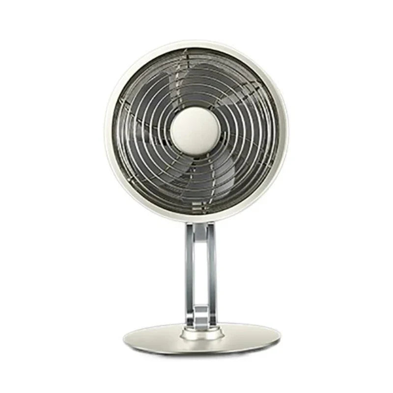 Genopladelig miniventilator i aluminium med 3 hastigheder