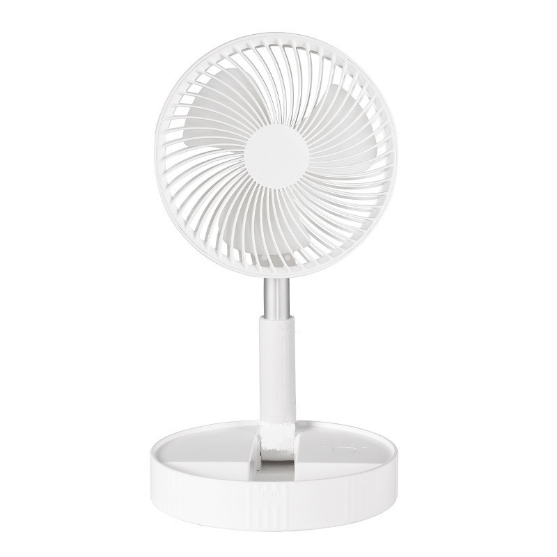 Sammenklappelig trådløs ventilator med USB-opladning