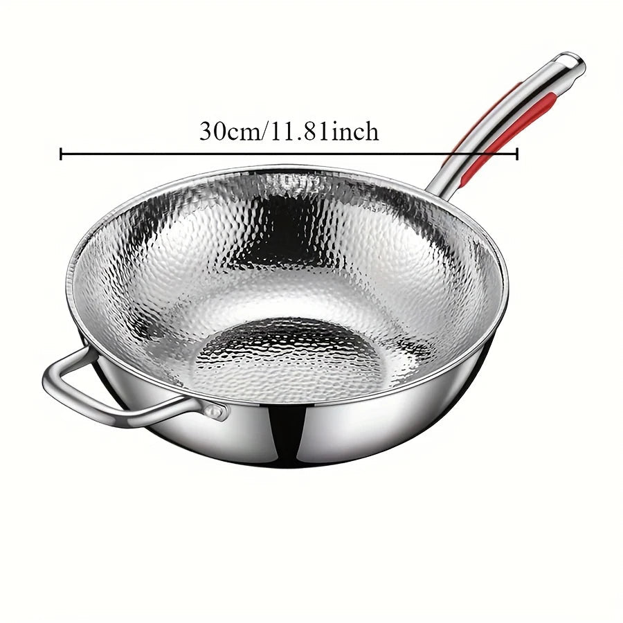 Wok i rent titanium 30 cm til induktion