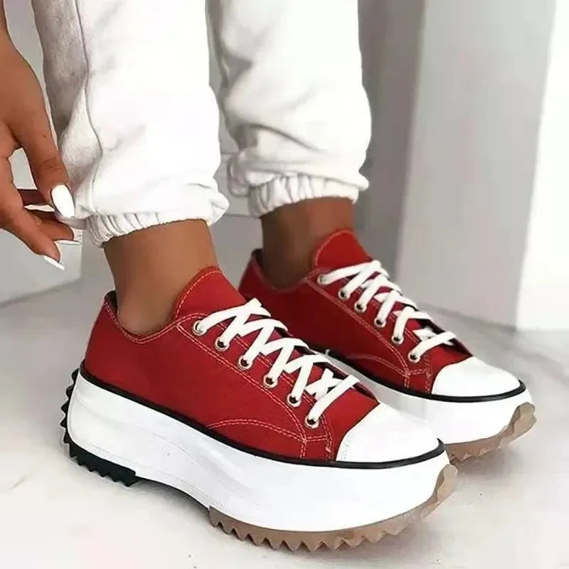 Klassiske plateau-sneakers til kvinder – billede 11