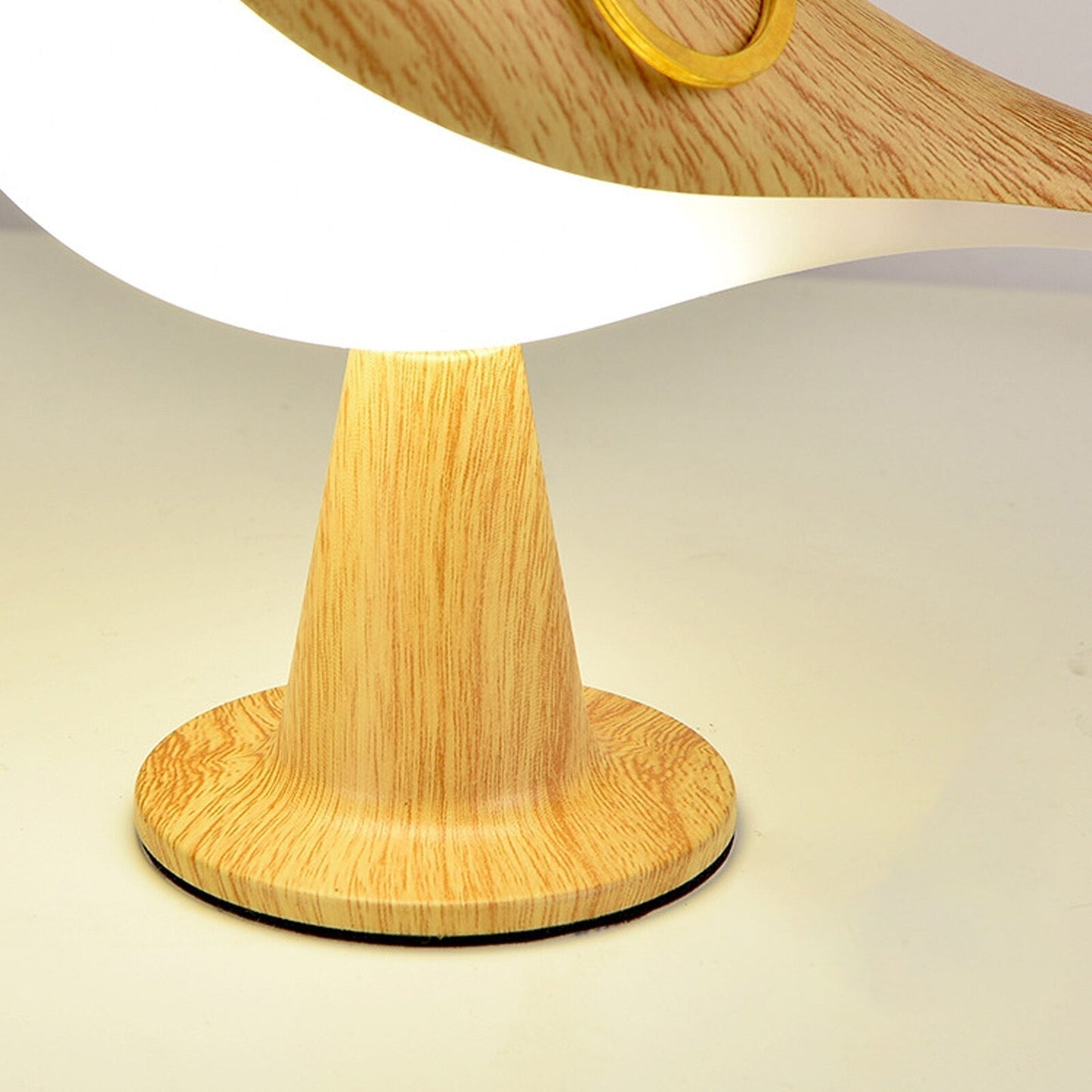 Genopladelig fugleformet LED-bordlampe
