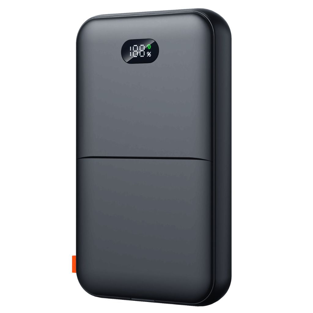 10.000 mAh powerbank med trådløs opladning og USB-C