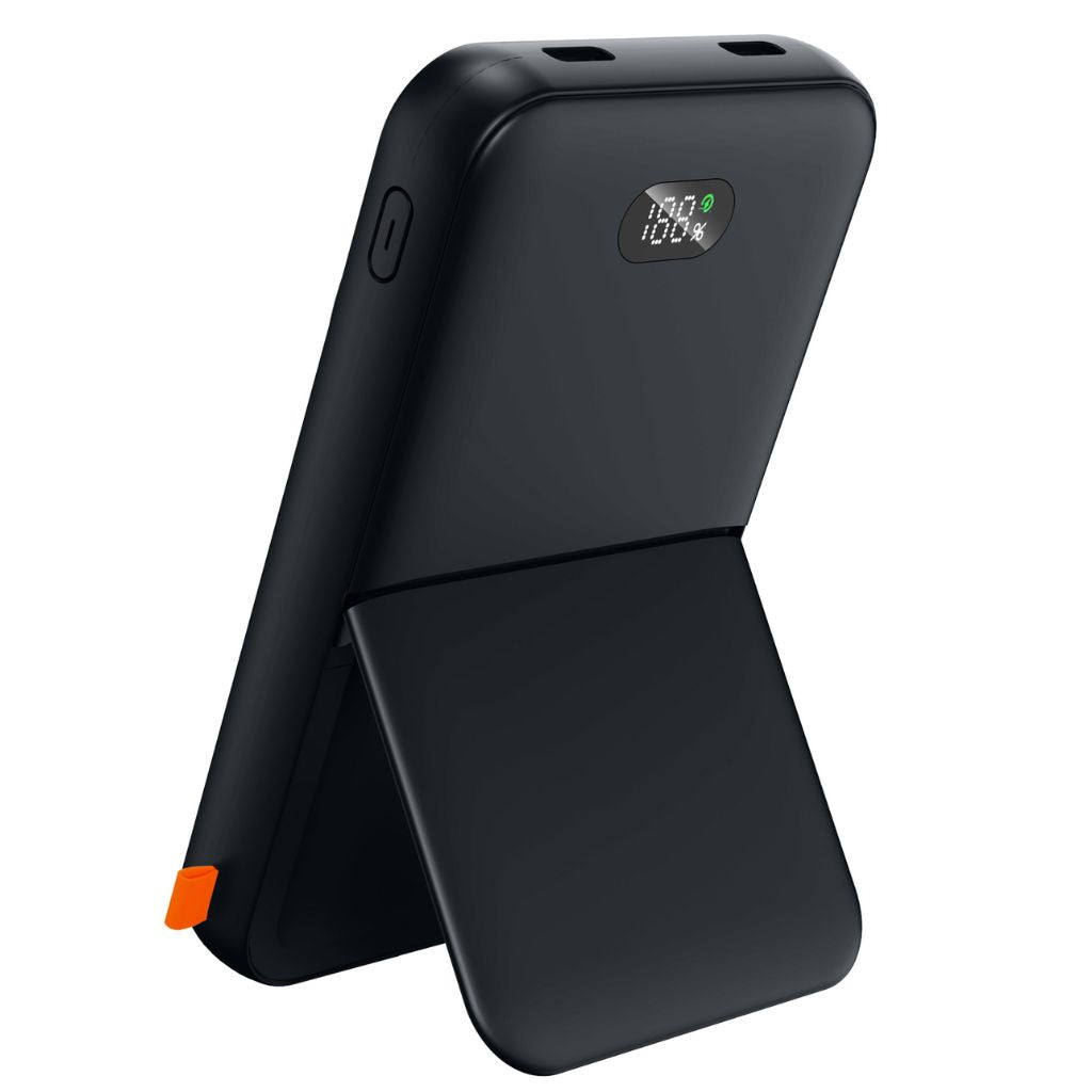 10.000 mAh powerbank med trådløs opladning og USB-C