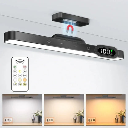 Genopladelig magnetisk LED-lyslist med touchbetjening – 30 cm