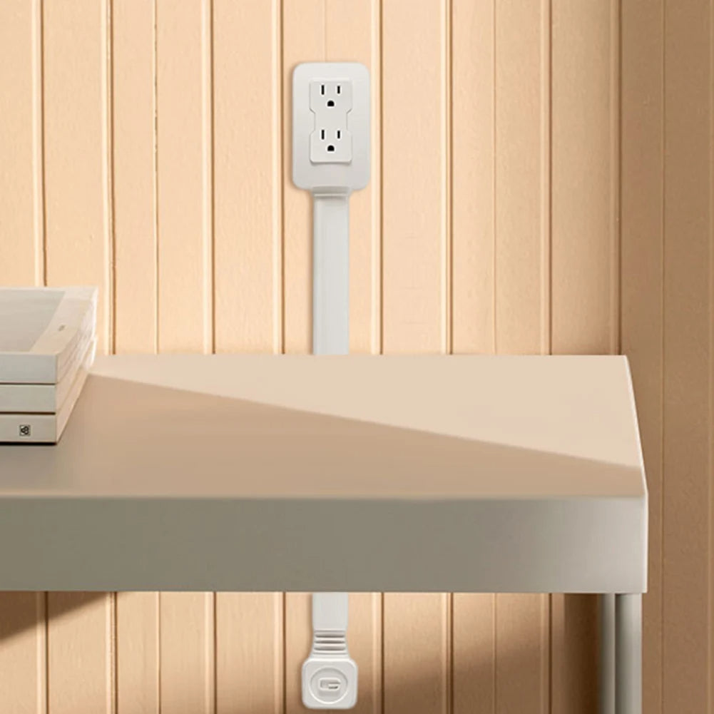 Stikkontakt-forlænger med USB-porte