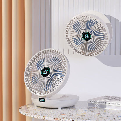 Kompakt justerbar ventilator til luftcirkulation