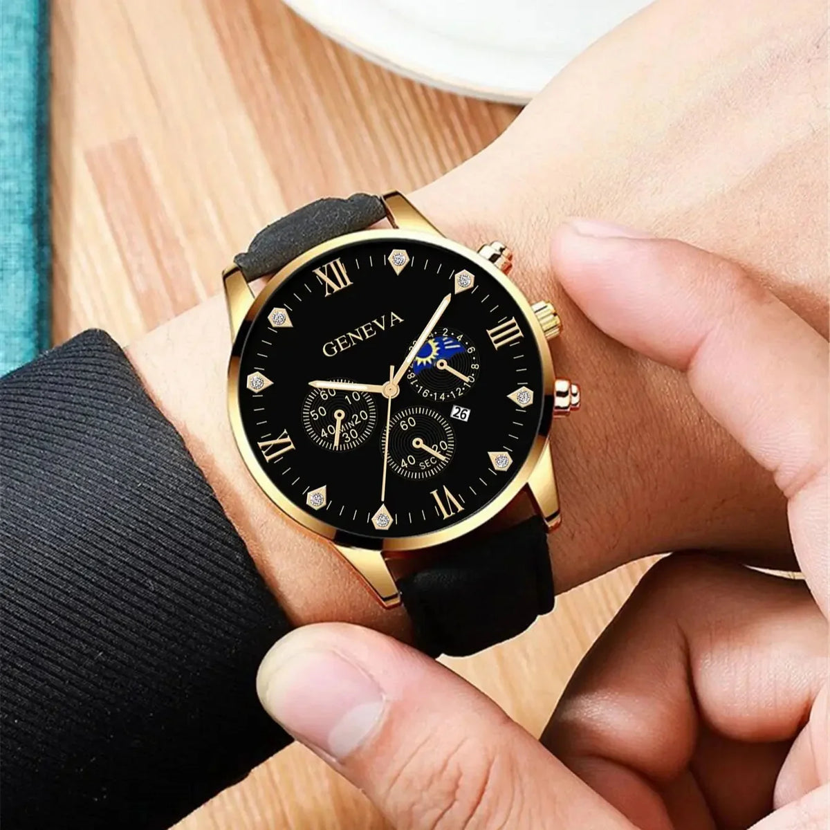 Herreur med armbånd – 2 dele
