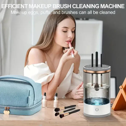 Elektrisk makeupbørsterenser
