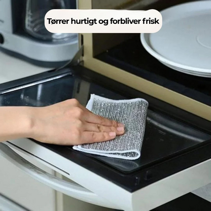 Opvaskeklude af ståltråd – 5 stk.
