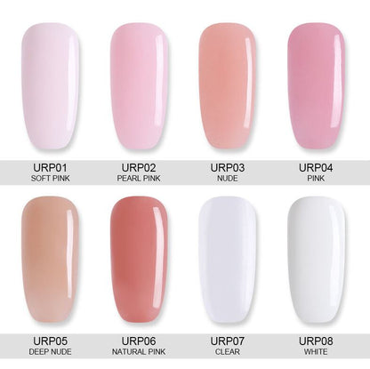 Polygel neglesæt til manicure derhjemme