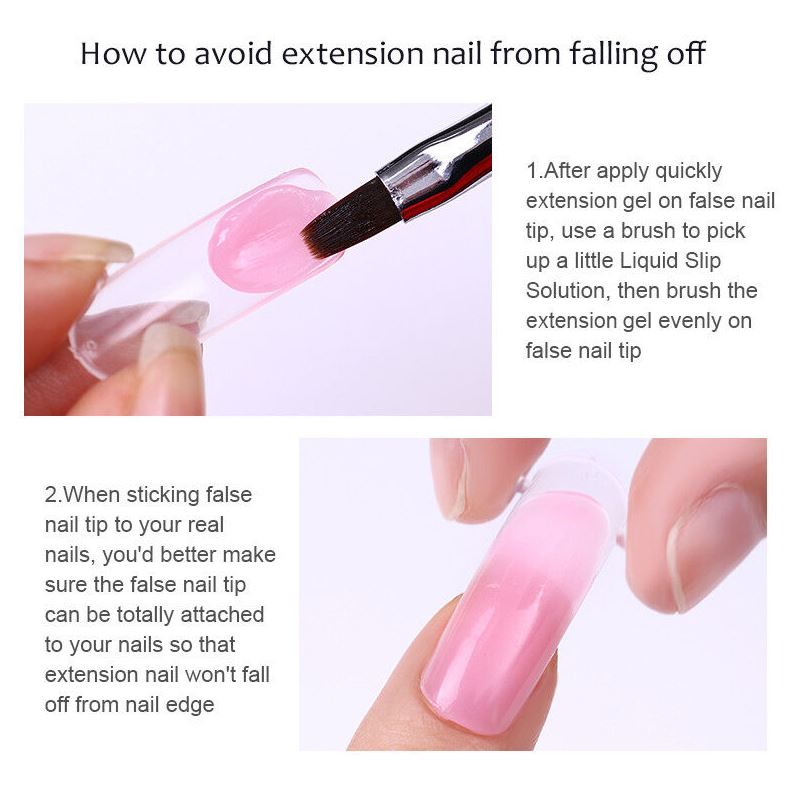 Polygel neglesæt til manicure derhjemme