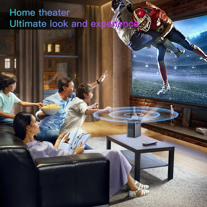 Smartprojektor med Android 10, WiFi og 4K-understøttelse