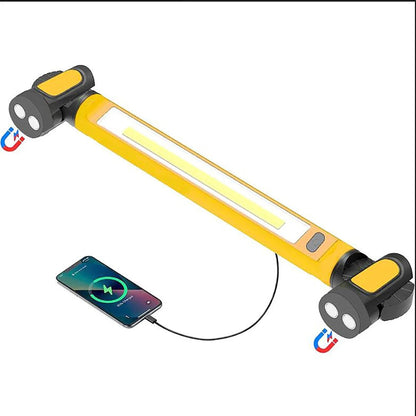 Genopladelig LED-arbejdslampe med magnetfod