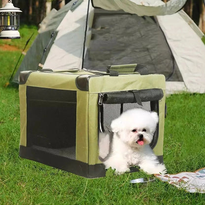 Foldbar Transportbur til Lille Hund