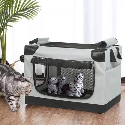 Foldbar Transportbur til Lille Hund
