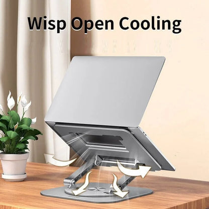 360° drejelig laptopstander i aluminium