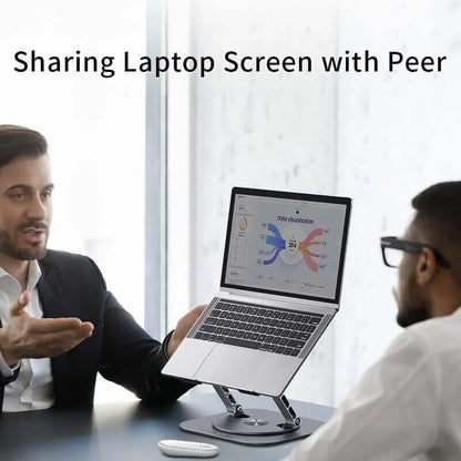 360° drejelig laptopstander i aluminium