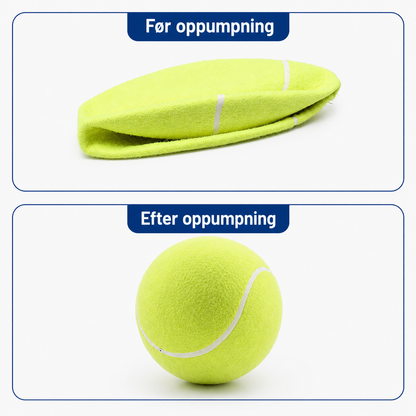 Kæmpe Tennisbold til Hund - XXL - 24 cm i Diameter