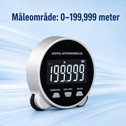 Digitalt målehjul med LCD-display