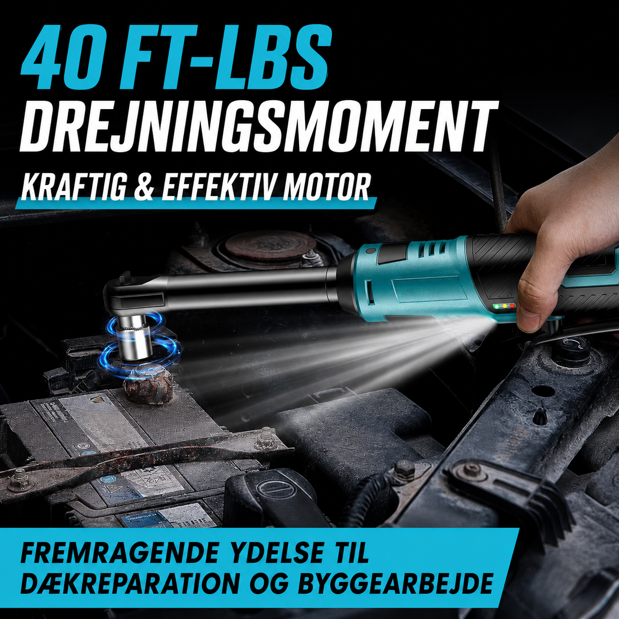 Elektrisk skraldenøgle
