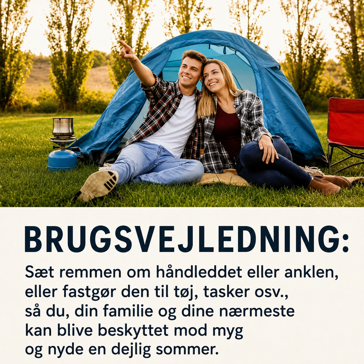 Armbånd mod myg med ultralydsteknologi