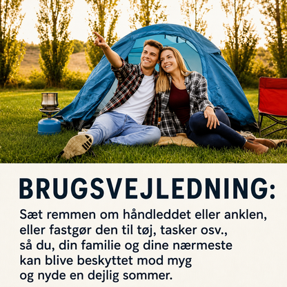 Armbånd mod myg med ultralydsteknologi