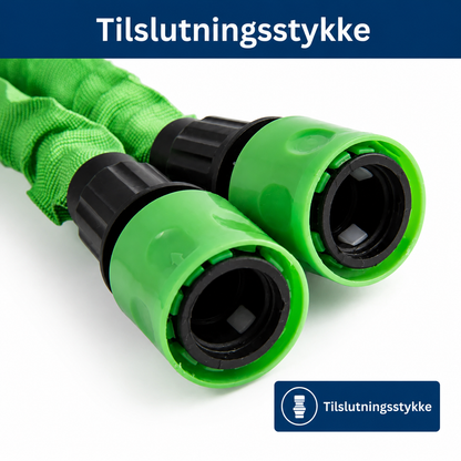 Fleksibel udtrækkelig haveslange