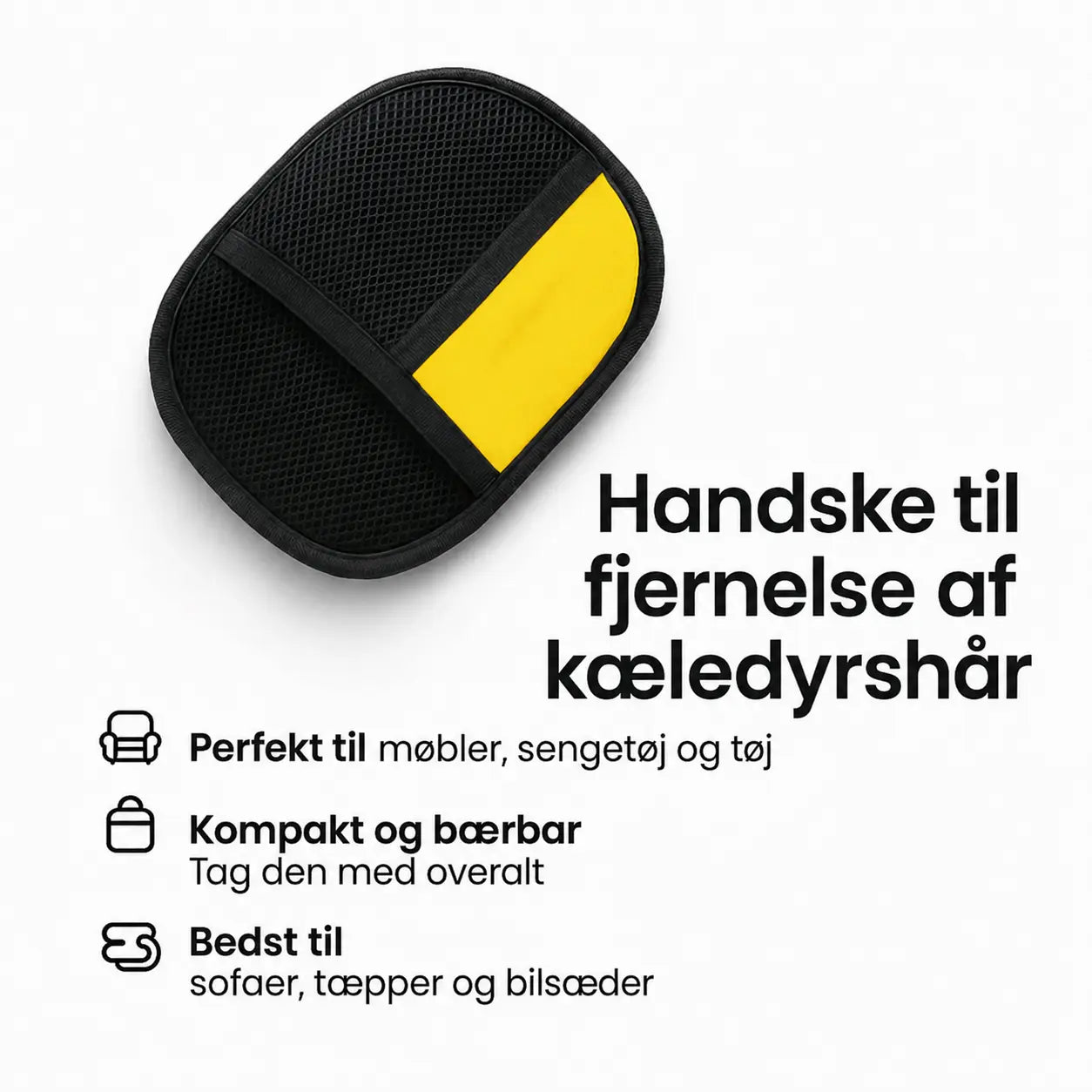 Pelsfjerner-Handske