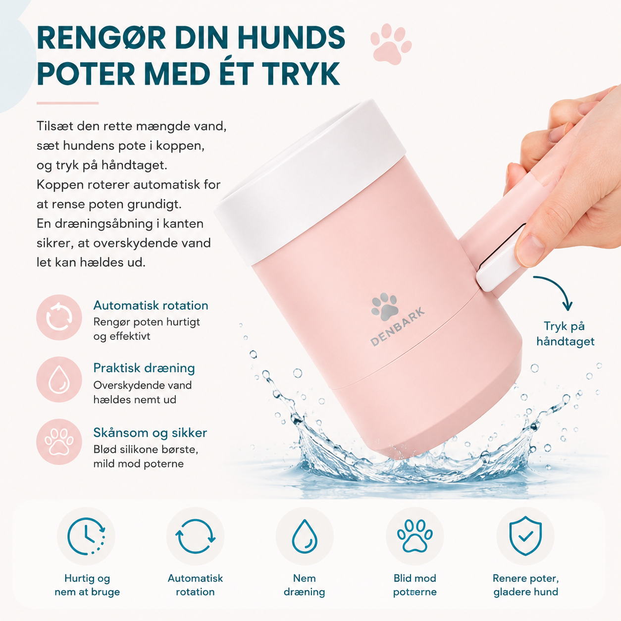 Silikone Poterenser til Hund