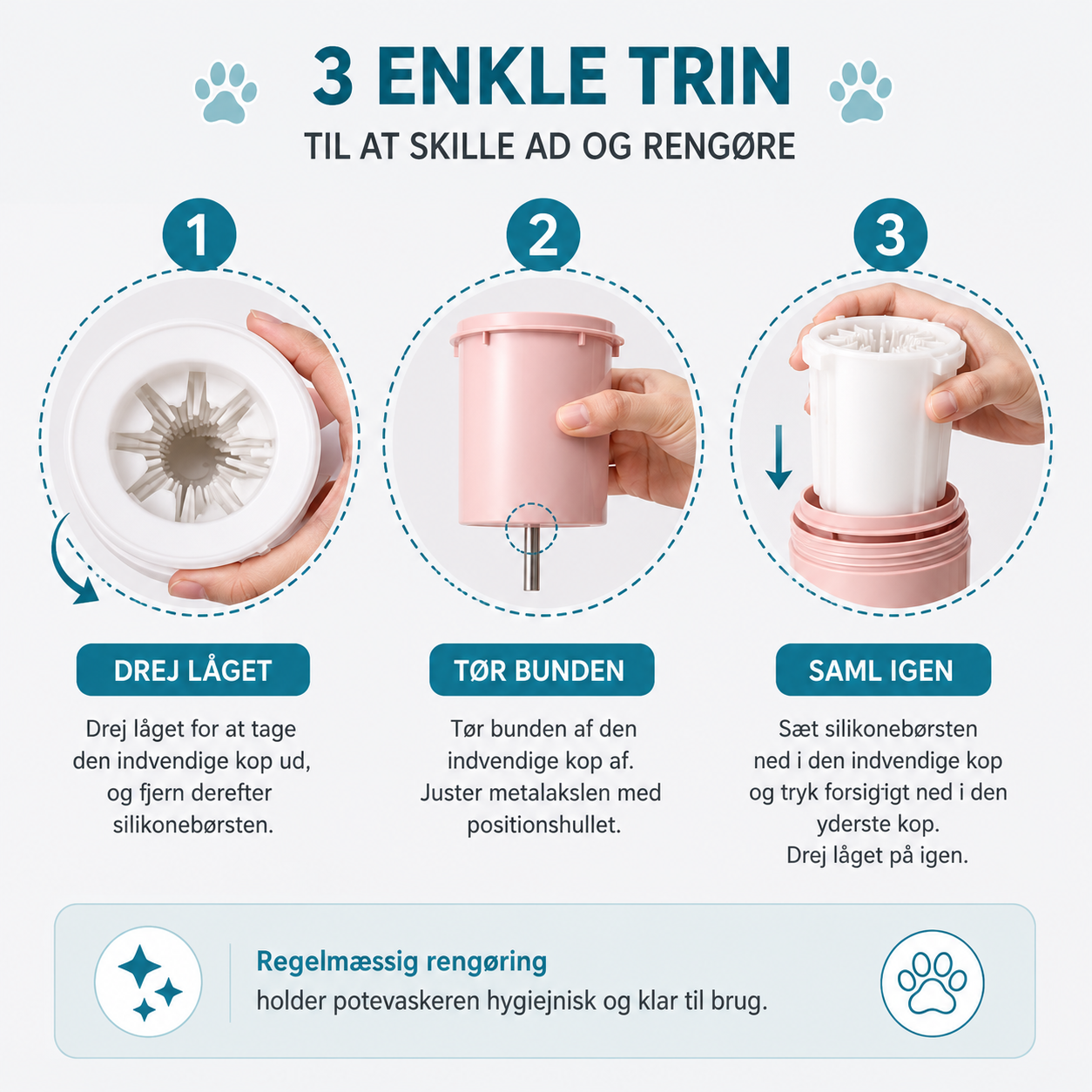 Silikone Poterenser til Hund