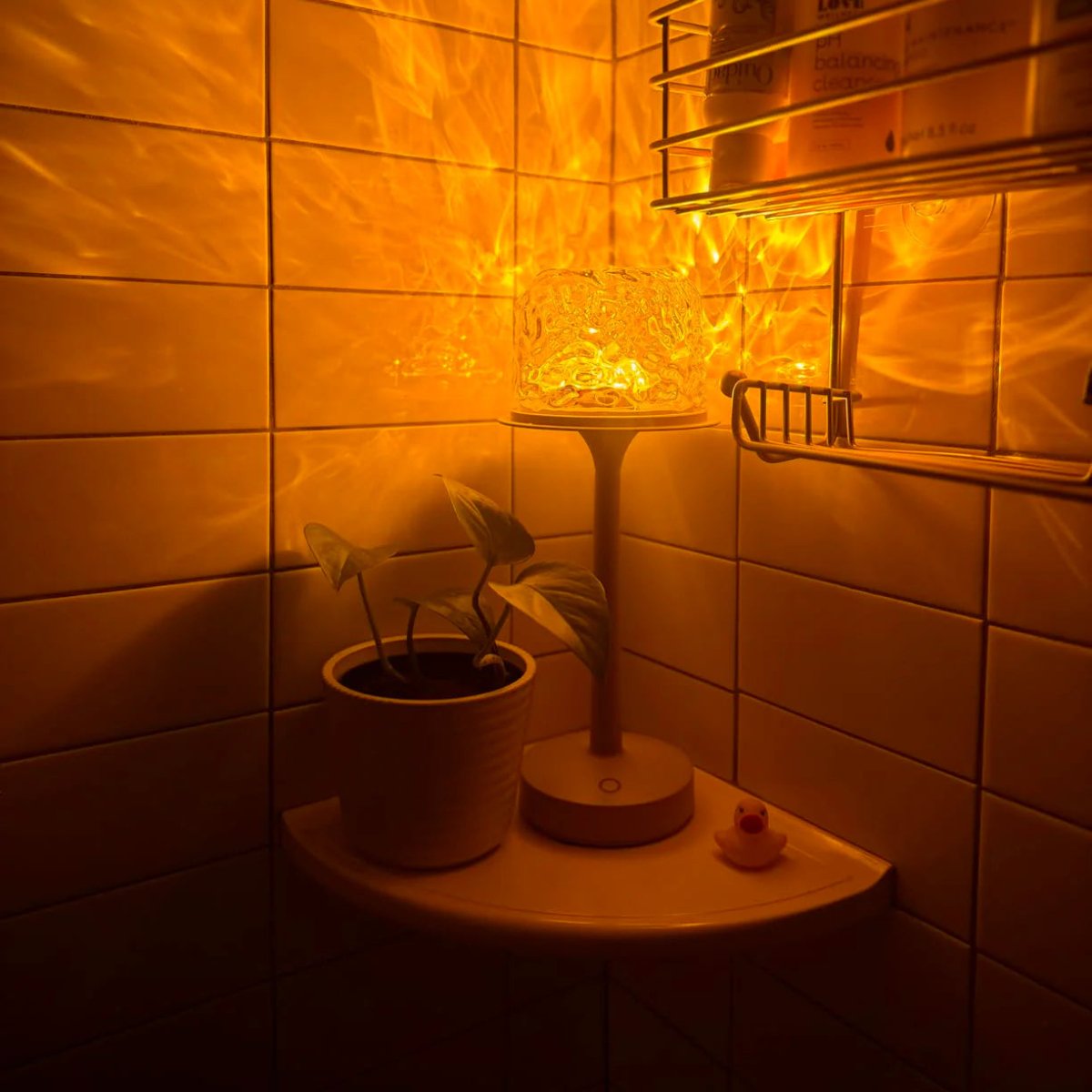Trådløs LED-projektorlampe med 16 farvetilstande