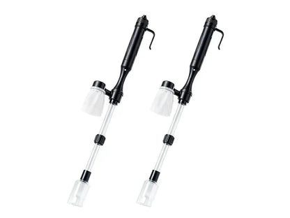 Batteridrevet akvariegrusrenser med sugepumpe