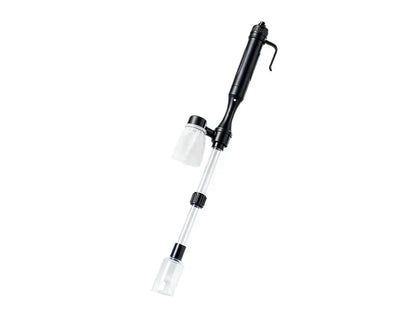 Batteridrevet akvariegrusrenser med sugepumpe