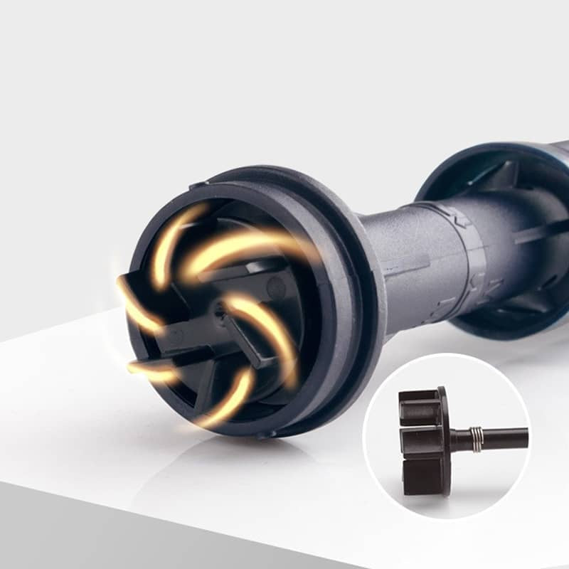 Batteridrevet akvariegrusrenser med sugepumpe