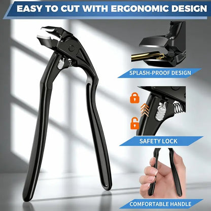 Ergonomisk neglesaks med langt greb og vinklet hoved