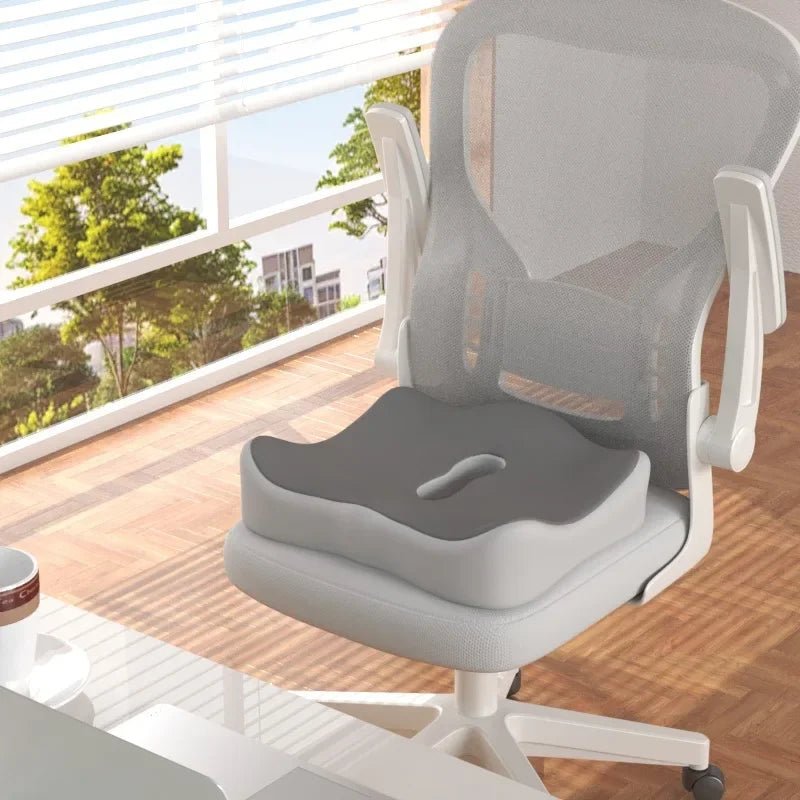 Ergonomisk sædepude i memoryskum med skridsikker bund