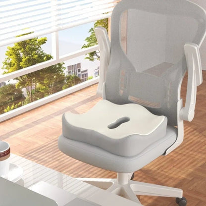 Ergonomisk sædepude i memoryskum med skridsikker bund