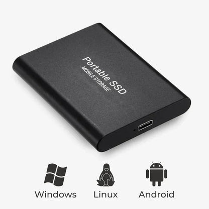 Ekstern USB-lagerenhed til dataoverførsel og sikkerhedskopiering