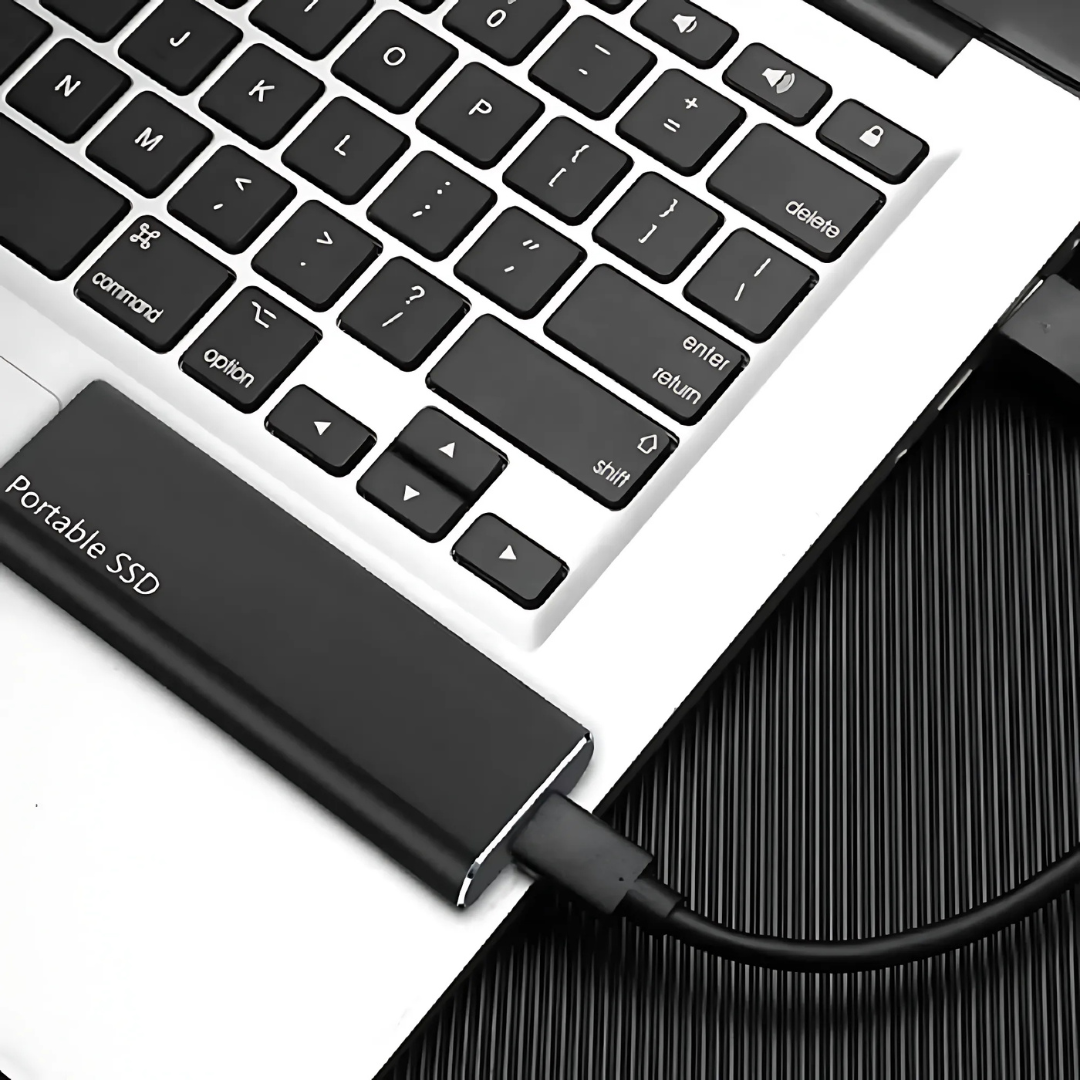 Ekstern SSD-lagerenhed med USB-C