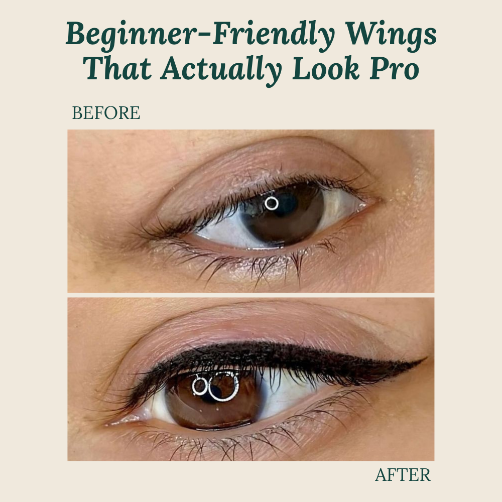 Langtidsholdbar eyeliner med præcisionsspids