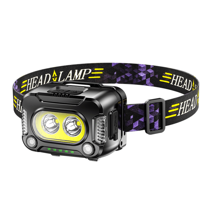 USB-genopladelig LED-pandelampe
