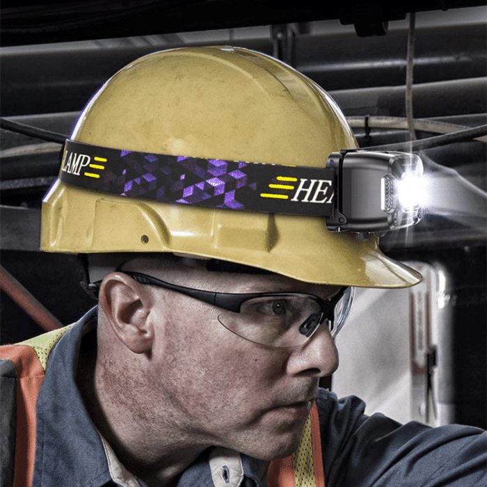 USB-genopladelig LED-pandelampe