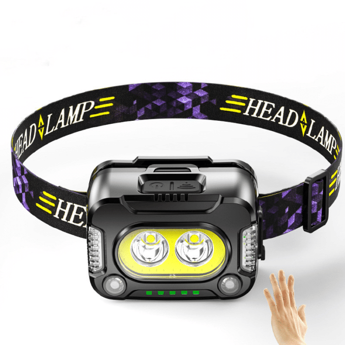 USB-genopladelig LED-pandelampe