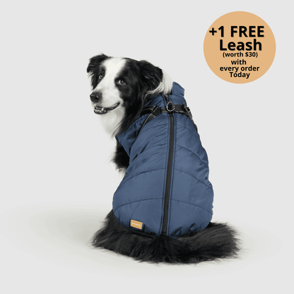 3-i-1 vinterjakke til hund med integreret sele – produktbillede 7