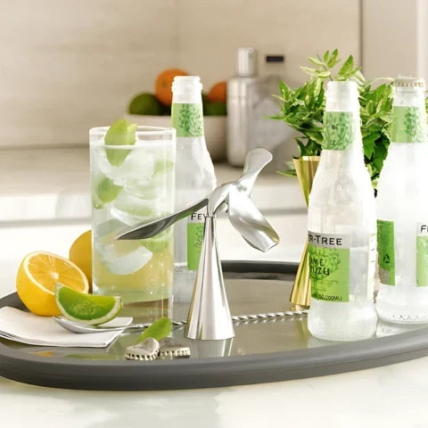Balancerende flaskeåbner i fugledesign