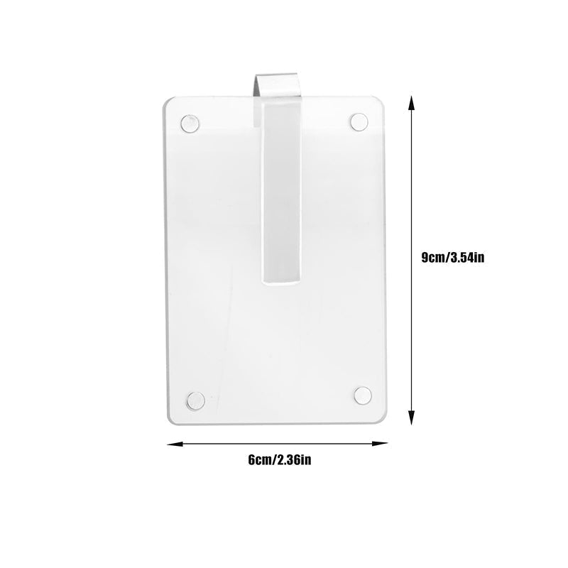 Fotoholder til bilens solskærm – til foto 8,9 × 5,8 cm