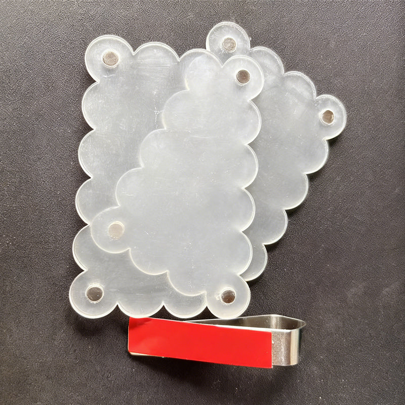 Fotoholder til bilens solskærm – til foto 8,9 × 5,8 cm