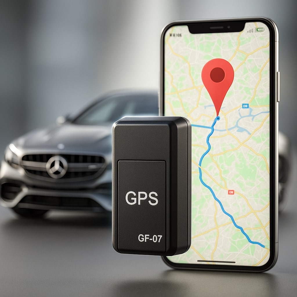Mini-GPS-tracker til bil uden abonnement