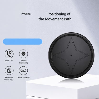 Magnetisk GPS- og GSM-tracker med op til 20 dages batteri