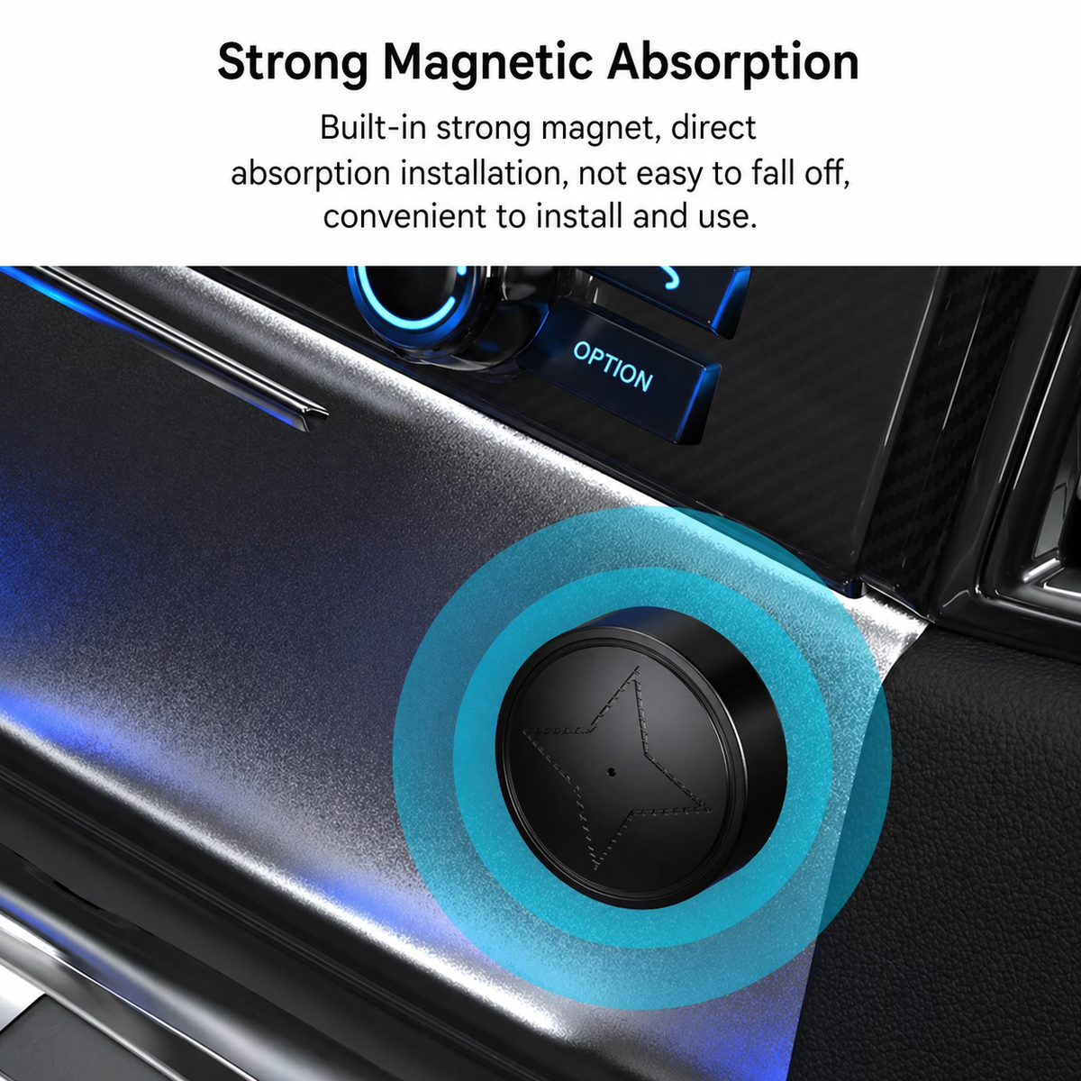 Magnetisk GPS- og GSM-tracker med op til 20 dages batteri